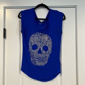 Blue Express short sleeve shirt